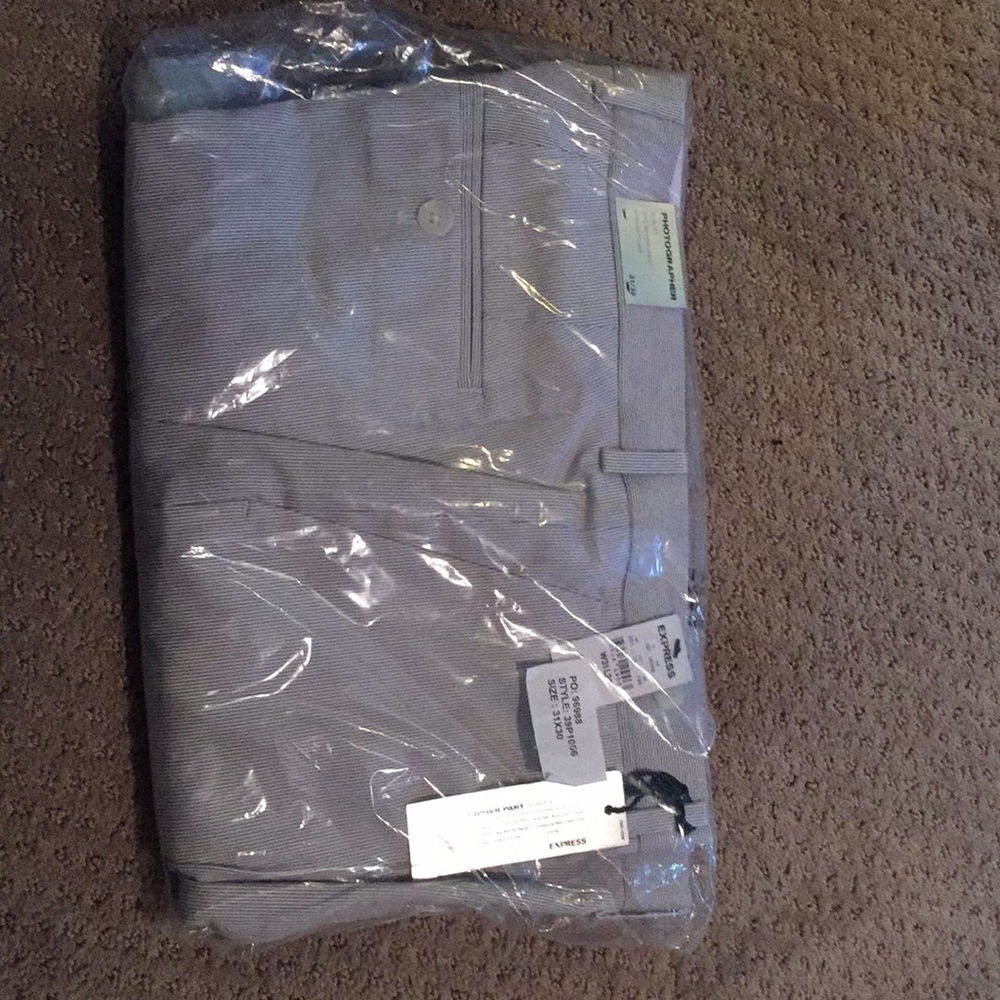 Express Photographer style pants.